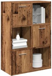 vidaXL Biblioteca, lemn vechi, 60, 5x30x90 cm, lemn prelucrat GartenMobel Dekor (855970) Biblioteca