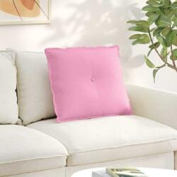 vidaXL Perna pentru spate Roz 60 x 19 x 50 cm tesatura GartenMobel Dekor (42014673)