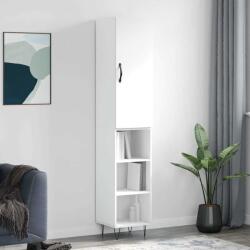 vidaXL Dulap înalt, alb, 34, 5x34x180 cm, lemn prelucrat GartenMobel Dekor (3199009) Comoda