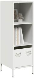 vidaXL Dulap înalt, alb, 35x39x103, 5 cm, otel GartenMobel Dekor (851381) Comoda