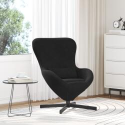 vidaXL fotoliul ou din catifea neagra GartenMobel Dekor (42002762)