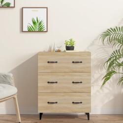 vidaXL Servanta, stejar sonoma, 69, 5x34x90 cm, lemn compozit GartenMobel Dekor (812162) Comoda