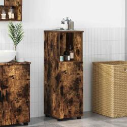 vidaXL Dulap de Baie Stejar afumat 30 x 35 x 95 cm Lemn compozit GartenMobel Dekor (883319)