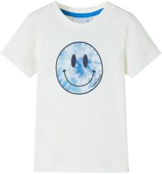 vidaXL Tricou pentru copii, ecru, 128 GartenMobel Dekor (12582)