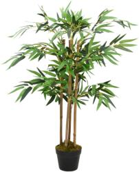 vidaXL Planta artificiala din bambus Twiggy cu ghiveci, 90 cm GartenMobel Dekor (241362)