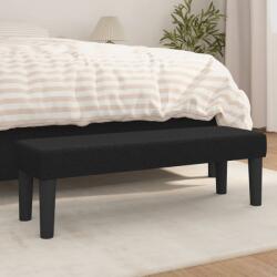 vidaXL Banca, negru, 100x30x30 cm, textil GartenMobel Dekor (346646)