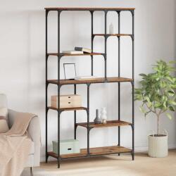 vidaXL Raft pentru carti Lemn vechi 99 x 35, 5 x 176 cm Lemn compozit GartenMobel Dekor (882775) Biblioteca