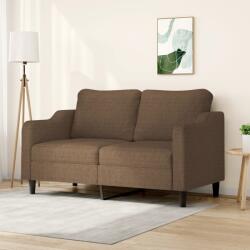 vidaXL Canapea cu 2 locuri, maro, 140 cm, material textil GartenMobel Dekor (359362) Canapea