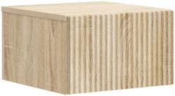 vidaXL Noptiera suspendata cu sertar, stejar sonoma, 33 x 34, 5 x 20 cm (898429)