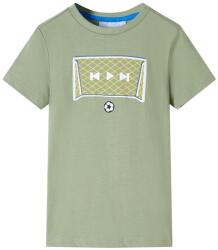 vidaXL Tricou pentru copii, kaki deschis, 116 GartenMobel Dekor (12421)