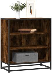 vidaXL Dulap, stejar fumuriu, 68x35x76 cm, lemn prelucrat si metal GartenMobel Dekor (848976) Comoda