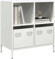 vidaXL Dulap, alb, 68x39x73, 5 cm, otel laminat la rece GartenMobel Dekor (851363) Comoda