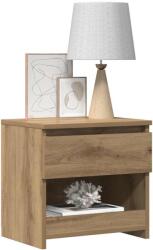 vidaXL Noptiere 2 buc Stejar Artisan 40x30x39 cm Lemn prelucrat GartenMobel Dekor (856409)