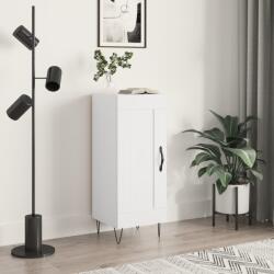 vidaXL Servanta, alb extralucios, 34, 5x34x90 cm, lemn compozit GartenMobel Dekor (830438) Comoda