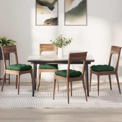vidaXL Perne de Sezut 4 pcs Verde închis 40 x 40 cm GartenMobel Dekor (42015100)