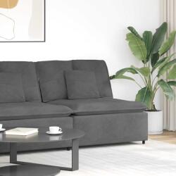 vidaXL Modul central canapea modulara cu perne gri închis 100 cm GartenMobel Dekor (4104438) Canapea