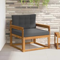 vidaXL Canapea Medie pentru Exterior Lemn Solid de Acacia natural GartenMobel Dekor (3436259) Canapea