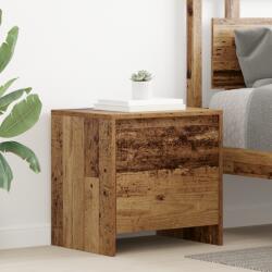 vidaXL Noptiera rustica din lemn compozit, lemn vechi, 45 x 34 x 44, 5 cm (875234)