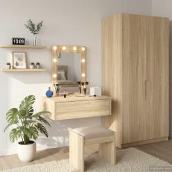 vidaXL Masa de Machiaj cu sertar Maro 60 x 40 x 70 cm Lemn compozit GartenMobel Dekor (865219)