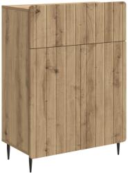 vidaXL Bufet Stejar Artizanal 66 x 34, 5 x 92 cm Lemn prelucrat GartenMobel Dekor (894414) Comoda