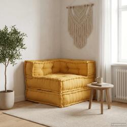 vidaXL Unitatea de sofa modulara galben 70x70x54 tesatura GartenMobel Dekor (4019037)