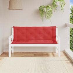vidaXL Perne banca de gradina 2buc. , rosu, 150x50x7cm, tesatura oxford GartenMobel Dekor (361703)