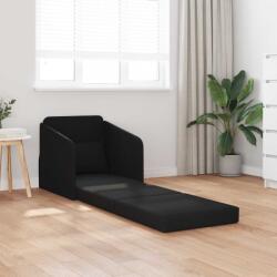 vidaXL Pat canapea Negru 65 x 80 x 83 cm tesatura GartenMobel Dekor (4106639) Canapea