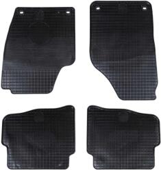 vidaXL Covor pentru masina 4 pcs Negru Cauciuc GartenMobel Dekor (42029156)