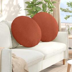 vidaXL Perne de Sezut 2 pcs Rosu portocalie Ø 80 cm GartenMobel Dekor (42014267)