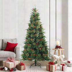 vidaXL Brad de Craciun artificial cu ramuri articulare Verde 210 cm GartenMobel Dekor (42019304)