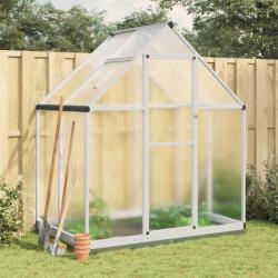 vidaXL Sere cu cadru de baza, argintiu, 169x114x202 cm, aluminiu GartenMobel Dekor (4005825)
