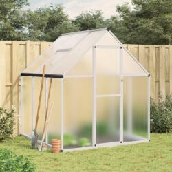 vidaXL Sere cu cadru de baza, argintiu, 169x169x195 cm, aluminiu GartenMobel Dekor (4005828)