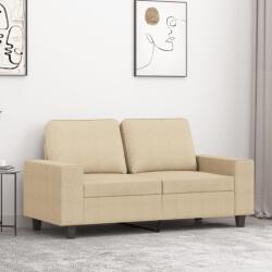 vidaXL Canapea cu 2 locuri, crem, 120 cm, material textil GartenMobel Dekor (359385) Canapea