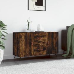 vidaXL Dulap, stejar fumuriu, 100x36x60 cm, lemn compozit GartenMobel Dekor (828145) Comoda