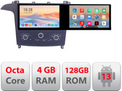 Edotec Navigatie Ford S-Max 2006-2014 Edotec 10.5 inch, 4GB RAM, 128GB, CarPlay (KIT-smax-navi+EDT-E424)