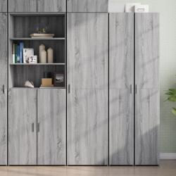 vidaXL Dulap înalt, gri sonoma, 50x42, 5x185 cm, lemn prelucrat GartenMobel Dekor (3281418) Comoda