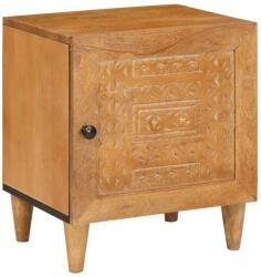 vidaXL Noptiera maro din lemn masiv de acacia 40 x 33 x 46 cm, stil modern (4018076)