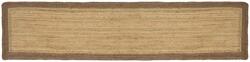 vidaXL Covor din iuta gri handmade 60x250 cm pentru hol sau living (42010660) Covor