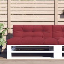 vidaXL Perna de paleti, rosu vin, 120x40x12 cm, material textil GartenMobel Dekor (360632)