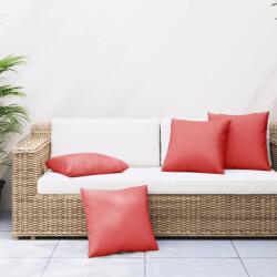 vidaXL Perne de canapea, 4 buc. , rosu, 60x60 cm, textil GartenMobel Dekor (360409)