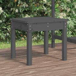 vidaXL Banca de gradina, gri, 50x44x45 cm, lemn masiv de pin GartenMobel Dekor (823992)