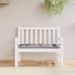 vidaXL Perna pentru banca de gradina gri, 110x50x7 cm, material oxford GartenMobel Dekor (361812)