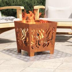 vidaXL Trepte Dreptunghiular 2 pcs Argintiu 70 x 40 cm Aluminiu GartenMobel Dekor (4104329) Covor