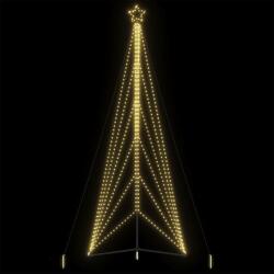 vidaXL Pom de Craciun LED 861 LED-uri Alb Cald 478 cm GartenMobel Dekor (4016424)
