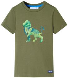 vidaXL Tricou pentru copii, kaki, 116 GartenMobel Dekor (12276)