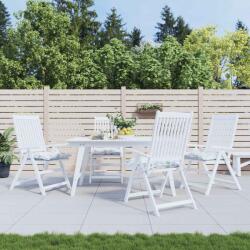 vidaXL Perne de scaun, 4 buc. , model frunze, 50x50x7 cm, textil oxford GartenMobel Dekor (361553)