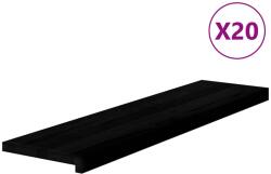 vidaXL Trepte de scara 20 buc maro închis lemn masiv de stejar GartenMobel Dekor (3283064) Covor