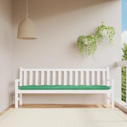 vidaXL Perna de banca de gradina, verde, 200x50x7 cm, textil oxford GartenMobel Dekor (361645)