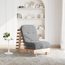 vidaXL Canapea futon cu saltea, 60x206x11 cm, lemn masiv de pin GartenMobel Dekor (846746) Canapea