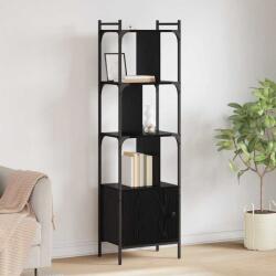 vidaXL Biblioteca Stejar Negru 44, 5 x 30 x 154, 5 cm Lemn compozit GartenMobel Dekor (882154) Biblioteca
